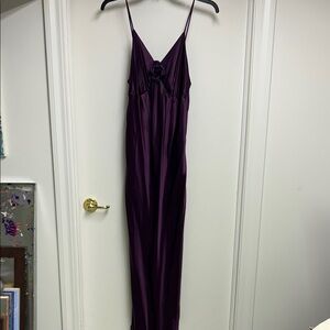 Newport News Purple Chemise 100% Silk!! So soft & beautiful!
